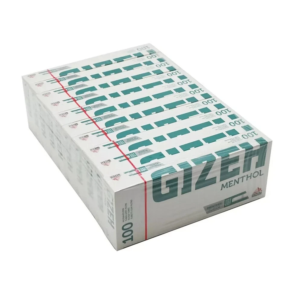GIZEH Make Your Own Menthol  Cigarette Concept Filter Tubes - 500 1000 1500 - Image 1 of 1