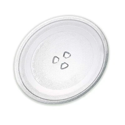 DL SERVICE Piatto Microonde Girevole Universale in Vetro, 3 agganci, 245 mm, vari modelli
