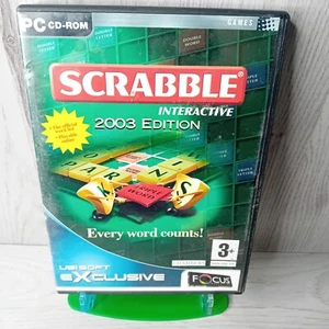 SCRABBLE INTERACTIVE 2003 EDITION PC CD ROM GAME - RARE RETRO GAMING - Picture 1 of 4
