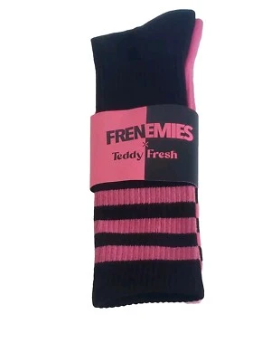Frenemies x Teddy Fresh Limited Edition TUBE SOCKS Ethan/Trisha Brand New - Image 1 of 4
