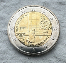2 Euro Münze "50 Jahre Kniefall von Warschau" (2020)