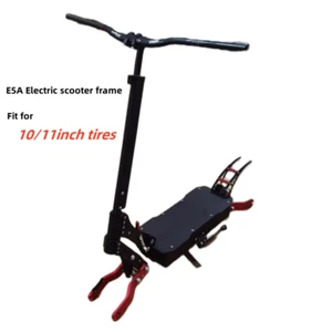 Electric Scooter Frame Aluminium Alloy 10/11inch tires C type shock absorber - Picture 1 of 5