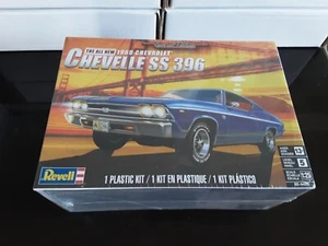 REVELL 1969 CHEVROLET CHEVELLE SS396 MODEL KIT FACTORY SEALED - Picture 1 of 5