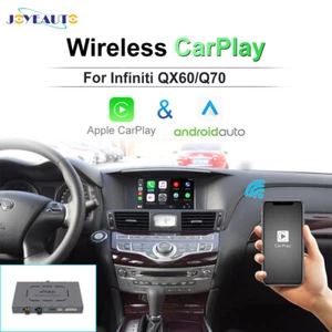 For Infiniti Wireless Apple Carplay 2015-19 Q70 QX60 Interface Kit Android Auto - Picture 1 of 9