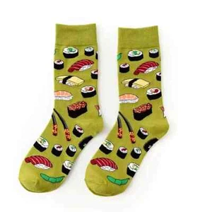 Novelty Sushi Socks UK 6-11 Fish/Rice/Wasabi/Tempura/Japanese NEW *UK Seller* - Picture 1 of 1
