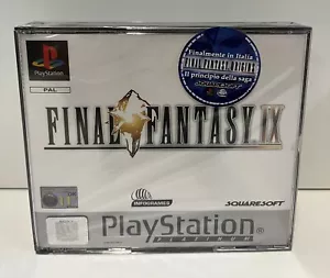 FINAL FANTASY IX 9 - SONY PS1 NEW FACTORY SEALED PAL ITA VERSION VGA WATA READY - Imagen 1 de 10