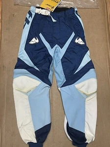 Thor Youth 20 4T Waist Motocross Pants MX Off Road ATV BMX Yamaha Blue NEW - Picture 1 of 14