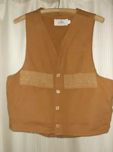 Vtg RED HEAD Duck Upland Game/Waterfowl Vest Shotgun Shell Pockets Brown-M-L - Picture 1 of 8