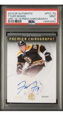 🔥 2012-2013 SP AUTHENTIC UPDATE  TYLER SEGUIN PREMIER CHIROGRAPH GRADED 9🔥 - Image 1 of 3