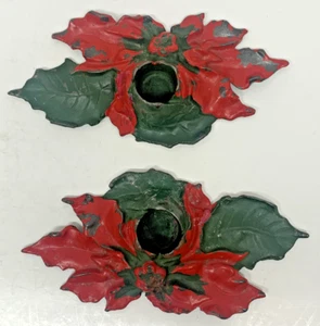 Vintage Weihnachtsstern Kerzenhalter Gusseisen Weihnachten Patd 31.10.1922 Art Deco - Bild 1 von 7