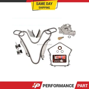 Kit de cadena de distribución sin engranajes junta de cubierta de bomba de aceite para 98-99 Chrysler Dodge 2,7 L - Imagen 1 de 11