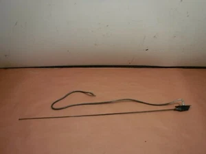 Jeep Wrangler YJ 87-95 Radio Antenna Mast W/ Base Cable Black Free Ship - Bild 1 von 5
