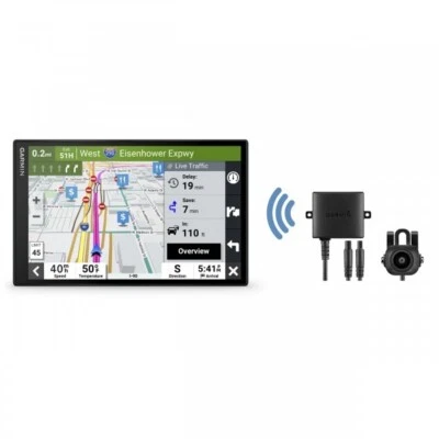 Garmin DriveSmart 86 8" GPS Navigator BC30 Back Up Camera Bundle 010-02471-00 - Image 1 of 4