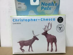 Figuras de animales salvajes Arca de Noé 1/24 Caribou Christopher & Chesca - Imagen 1 de 3