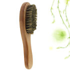 2 Pcs Mustache Brush Beard Styling Brush Men Facial Comb Mustache Grooming Comb