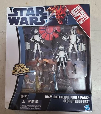 Star Wars Ultimate Gift Set 104TH BATALLON Wolf Pack Clone Troopers Clone Wars Foto 1 de 4