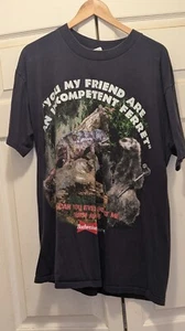 Vintage Budweiser Ferret And Chameleon Shirt Sz XL - Picture 1 of 7