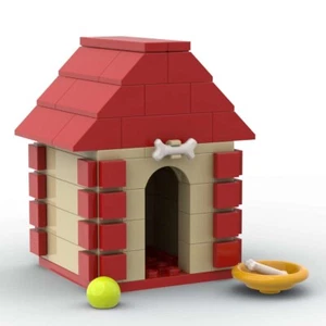 Custom Toy Dog House Bone Bowl Ball Animal Shelter Pet Kennel Puppy Doghouse - Picture 1 of 3