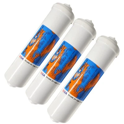 Omnipure K5520P-JJ  1M Carbon Block (w/Scale Inhibitor)Filter  10" x 2.5" 1/4QC - Image 1 of 2