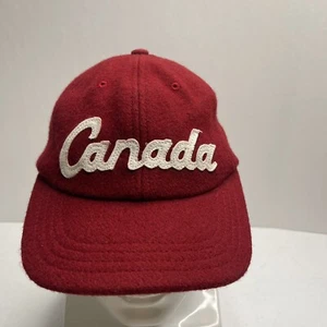 Team Canada 2002 Salt Lake City Olympics Roots Wool Strapback Hat - Picture 1 of 4