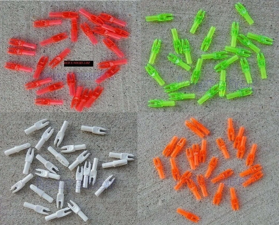 EASTON H NOCKS  2 DZ MIX COLORS BY THE DZ - Image 1 of 1