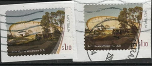 2020 Australia Anna Meares Velodrome COIL 2 self-adhesive $1.10 stamps Type A - Picture 1 of 3