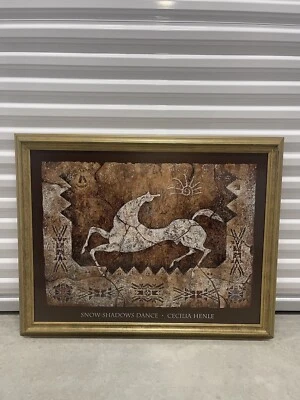 LITOGRAFÍA OFFSET CECILIA HENLE "DANZA DE SOMBRAS DE NIEVE" Foto 1 de 4