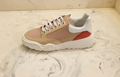 ¡Nuevo! Zapatillas Alexander McQueen 'Court' Colorblock para mujer 11 EE. UU. 41 euros precio de venta sugerido por el fabricante $540 Foto 1 de 4