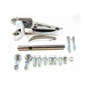 SOPORTE ALTERNADOR ALUMINIO SBC CHEVY SE ADAPTA CORTO WP MONTAJE EXTERIOR R6405 - Imagen 1 de 2
