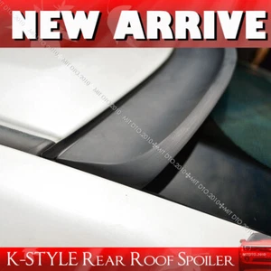 2004-2007 Unpainted Fit For Volvo S40 2nd Rear K-Type Roof Spoiler Wing 4D Sedan - Foto 1 di 1