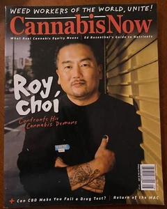 CANNABIS NOW MAGAZINE - AUGUST / SEPT 2019 ISSUE - ROY CHOI Cover - - Imagen 1 de 1
