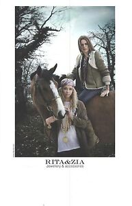 PUBLICITE 2012  RITA & ZIA jewellery & accessories bijoux et accessoires