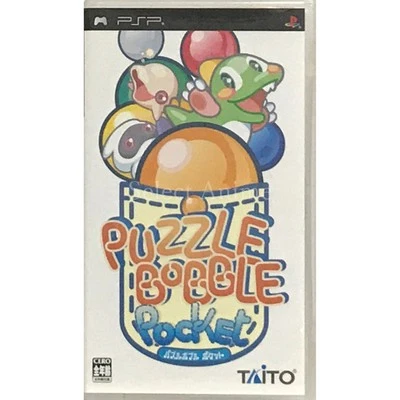 Puzzle Bobble Pocket PlayStation Portable PSP NTSC-J CIB - Image 1 of 4
