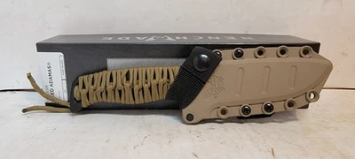 Benchmade 375BKSN Fixed Adamas Sibert D2 Steel Fixed Black Knfie Blade w/ Sheath - Image 1 of 4