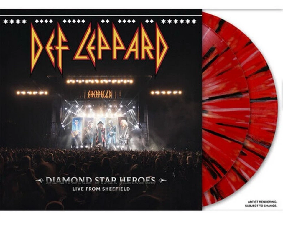 Def Leppard - Diamond Star Heros Live From Sheffield Vinyl LP PRESALE 11/27/25 Foto 1 de 1