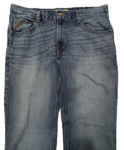 Ariat M4 Jeans Adult 38x30 Denim Medium Wash Relaxed Boot Cut Western Legacy - Picture 1 of 13