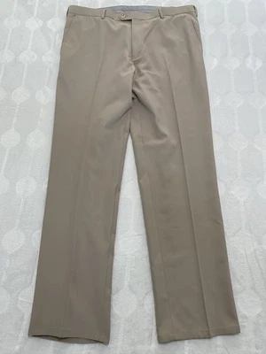 Peter Millar Crown Sport Ohio State Khaki Pants 38x32 EB78 Beige Buckeyes - Image 1 of 4