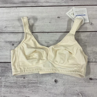 Sutiã Amoena Mastectomia Feminino 34B Luz de Vela Marlena 2167 Copo Macio Sem Fio NOVO - Imagem 1 de 4