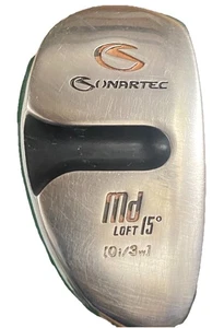 Sonartec Md Driving Hybrid 15* 0i/3w RH UST I-Rod Stiff Graphite 40.5" Nice Grip - Picture 1 of 15