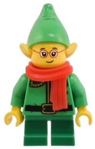 Brand NEW LEGO ELF Minifigure (hol366) from Santa's Post Office set 10339 - Picture 1 of 2