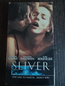 Sliver (VHS, 1994, Unrated) Sharon Stone, Tom Berenger, William Baldwin - Foto 1 di 4