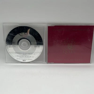QUEEN - MAXI-CD - Who Wants To Live Forever / Friends Will Be Friends♦️📀 - Bild 1 von 2