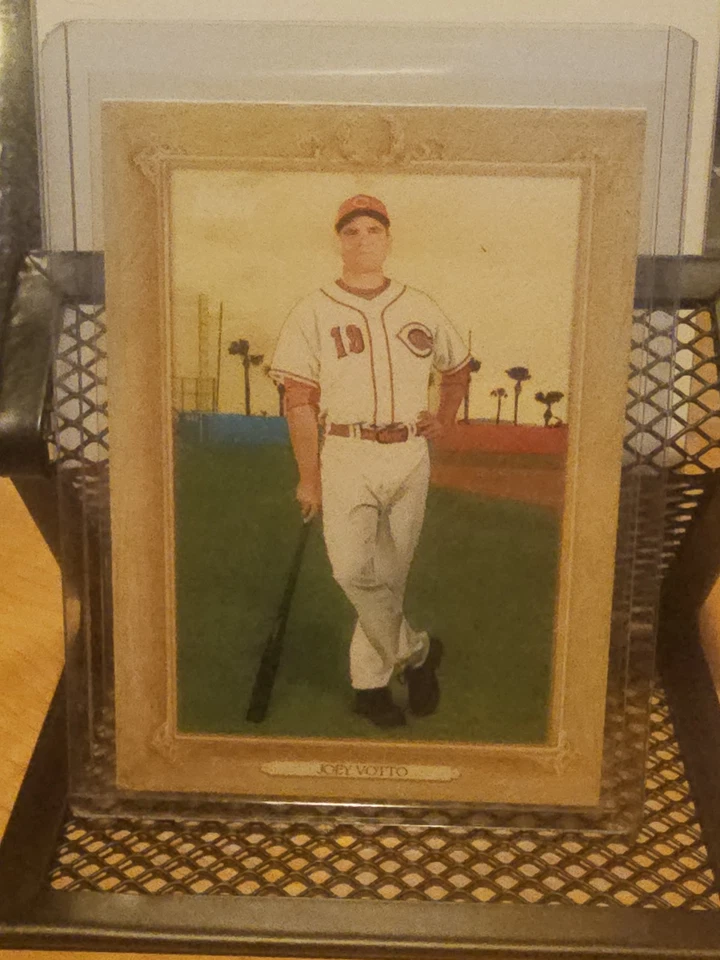 2010 Topps Turkey Red Joey Votto  #TR58  Cincinnati Reds - Image 1 of 2