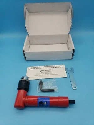 Adaptador de ángulo recto hexagonal Rockford 3/8" ‐ Construcción metálica Foto 1 de 3