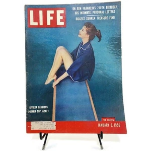 Life Magazine January 9 1956 Ben Franklin's Intimate Personal Letters - Picture 1 of 15