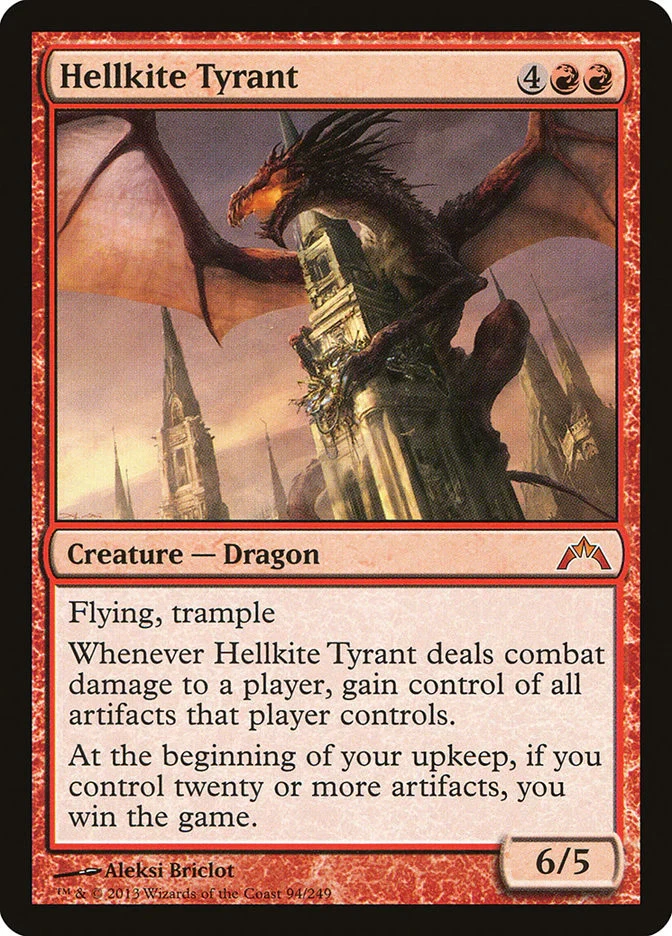 Hellkite Tyrant [Gatecrash] Near Mint - Image 1 of 1