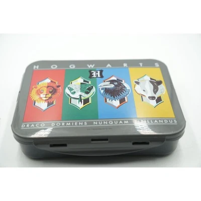 Zak Designs Harry Potter Hogwarts Bento Lunch Box Gray 4-Compartment Used - Image 1 of 4