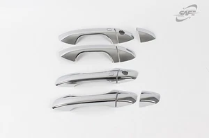 For Kia Stonic 2017+ Chrome Door Handle Cover Trim Set - Picture 1 of 6