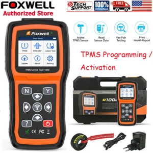 Foxwell T1000 Car TPMS Reset Tire Pressure Sensor Activate Programming Scan Tool - Picture 1 of 12