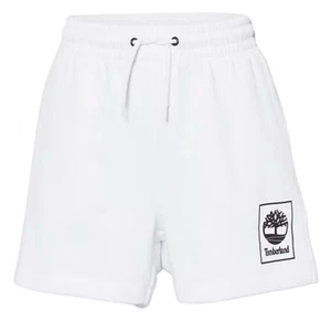 Timberland Men's Summer Sweatshorts White Comfortable Casual Cotton Shorts - Picture 1 of 5
